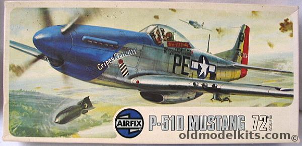 Airfix 1/72 P-51D or P-51K Mustang, 02045-9 plastic model kit